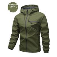 Veste technique Gorpcore Euro-Fit personnalisée pour homme, coque imperméable haute couture à marque privée, solution OEM complète pour les marques d'extérieur