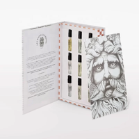 Coffret Cadeau d'Échantillons de Mini Parfums de Marque Privée avec Emballage de Rangement, Tailles 2ml 3ml 5ml 10ml, Boîte d'Échantillons de Parfum en Forme de Livre