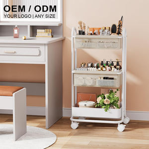 Chariot de rangement multifonctionnel pour la cuisine Étagère en métal pour chariot de rangement ménager - Product Image 6