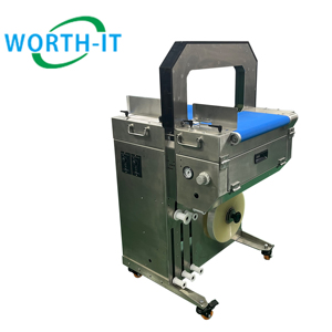 Auto Banding Machine mit Förderband für Hardcover <span class=keywords><strong>Notebook</strong></span> Promotion Package Wrapping <span class=keywords><strong>Solution</strong></span> - Product Image 1