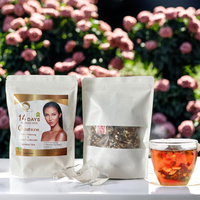 Thé blanchissant OEM pour la peau 14 jours Thé éclaircissant anti-âge à base de plantes pour adultes pas pour enfants Vente à chaud