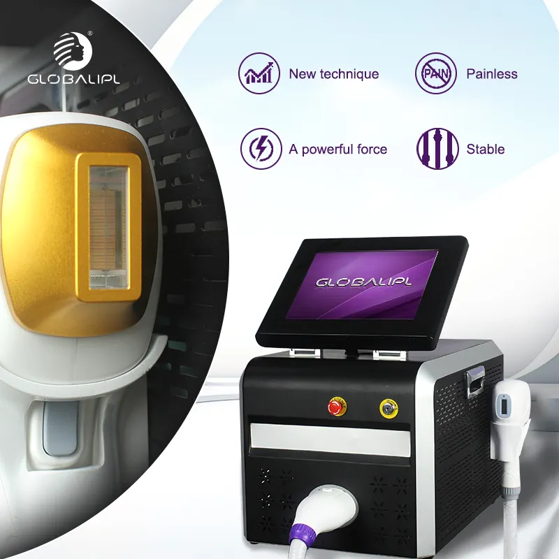 2024 new technologies In stock Suitable for use in beauty salons diode laser hair removal machine with cooling