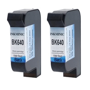 Cartucho de Tinta Negra Compatible BK640 a Base de Agua con Chip para Impresoras Domino GX30i G230i G35i G20i Gx150i TIJ - Product Image 3