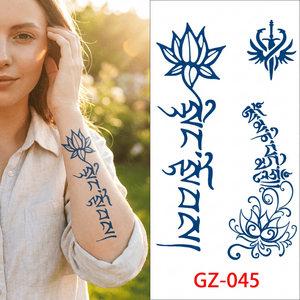 สติกเกอร์สักลายกึ่งถาวรคุณภาพสูงแบบขายส่ง สติกเกอร์สักลายชั่วคราวแบบลอกลายสำหรับผู้ชายและผู้หญิง - Product Image 5