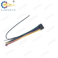 Connecteur 16 broches prise radio adaptateur audio automobile froid câble de faisceau de câblage complet pour CD de voiture pionniers