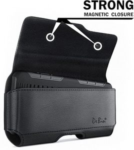 Funda de cinturón de cuero con tapa magnética Horizontal portátil para iPhone 14 Pro y para <span class=keywords><strong>HTC</strong></span> <span class=keywords><strong>Desire</strong></span> 826 magnética Horizontal portátil - Product Image 3