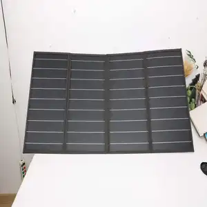 Водонепроницаемый полностью черный Perc портативный складной Etfe 200 Вт гибкие складные солнечные панели