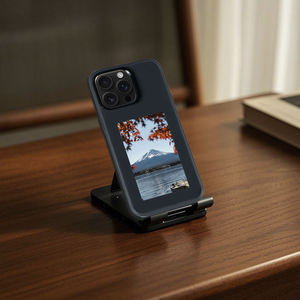 Suny Shockproof Phone Case Eink <strong>Screen</strong> NFC Connection 3.7inch (52mm*92.99mm) Visual Panel DIY Shell for <strong>IPhone</strong> 15 16 Pro Max - Product Image 4