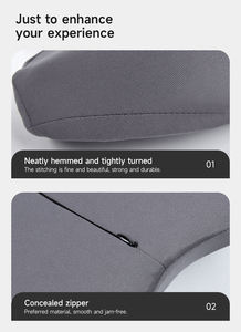 Almohada de soporte lumbar al por mayor/cojín trasero, <span class=keywords><strong>respaldo</strong></span> ortopédico de espuma viscoelástica <span class=keywords><strong>para</strong></span> silla de oficina de coche - Product Image 3