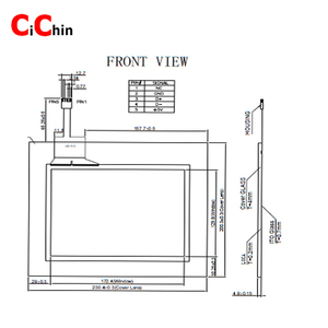 Tùy chỉnh 8.4 inch điện dung ngoài trời màn hình cảm ứng nhiệt độ thấp USB & giao diện nối tiếp Sản phẩm mới - Product Image 4