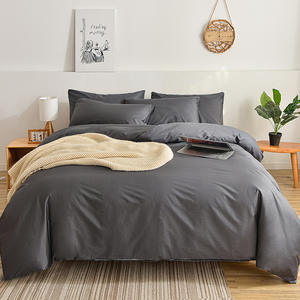 Nevresim takımı, yatak düz renk, nevresim ve yastık kılıfı, 3 adet Set, 2 adet Set, destek özelleştirme - Product Image 6