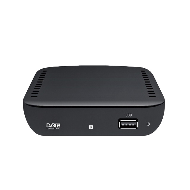 Russia Free-to-Air FTA Digital TV Receiver Full HD DVB-T2 Set Top Box Mini STB Decoder with 1-Year Warranty Made of Plastic