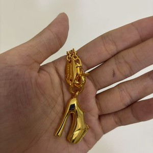 Nouveau Collier Chaîne en Laiton et Bambou pour Femmes, Design Original, Polyvalent, Unisexe, Chaîne de Pull - Product Image 4