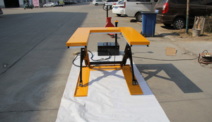 <span class=keywords><strong>Table</strong></span> élévatrice à ciseaux en U de haute qualité pour travaux de levage avec certification CE - Product Image 2