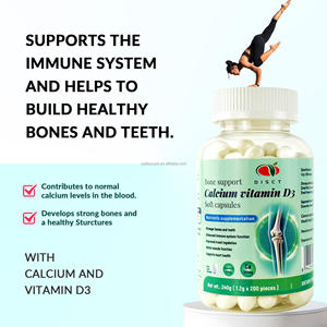 อาหารเสริมแคปซูลซอฟท์เจลแคลเซียมและฟันและวิตามิน D3ดูแลสุขภาพฉลากส่วนตัว - Product Image 3