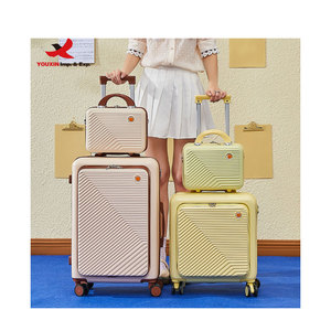 Gift Custom Hot Selling Luggage Travel Bags 20 Inch Abs 4 Wheels Trolley <b>Suitcases</b> <b>Suitcase</b> Luggage - Product Image 1