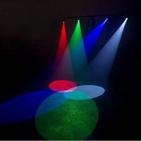 Светодиодный прожектор 10W RGBW Pinspot с активацией звуком, DMX512, IP20 для Рождества, домашнего декора, DJ, KTV, дискотек