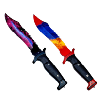 Couteau de chasse pliant papillon portable, non tranchant, personnalisable, type Bowie, pour entraînement et activités de plein air, vente directe d'usine en gros