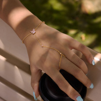 Ensemble collier et bracelet pour femme en acier inoxydable plaqué or 18 carats, couleur or et argent, avec fermoir croisé simple et élégant, style européen et américain