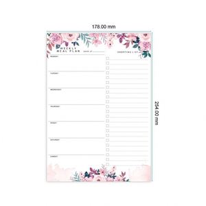 Custom 52 Weeks English Tealable Magnetic <b>Memo</b> Ins Style Meal Shopping List Planner Paper <b>Memo</b> <b>Pad</b> for School & Office Use - Product Image 5