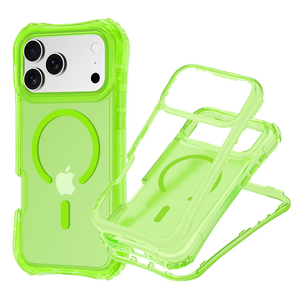เคสโทรศัพท์แบบไฮบริดสองชั้น TPU สำหรับ iPhone Air 17 Pro Max พร้อมสายคล้องมือ, เคสใส 360 องศาสำหรับ iPhone 17 Pro - Product Image 2
