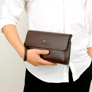 <span class=keywords><strong>Pochette</strong></span> da <span class=keywords><strong>Uomo</strong></span> di Lusso Marca SAQIDAISHU Borsa Portafoglio da Lavoro in <span class=keywords><strong>Pelle</strong></span> ad Alta Capacità con Cerniera Portacellulare e Portacarte - Product Image 5