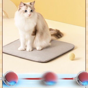 Automatischer um 360 ° drehbarer Smart <span class=keywords><strong>Ball</strong></span> für Haustiere Umwelt freundliches USB-Laden mit interaktivem Hunde katzen spielzeug mit Seils chwanz - Product Image 5