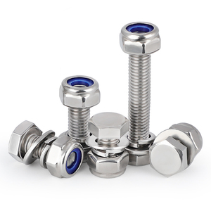 Boulon à Vis Fileté en Acier Inoxydable avec Rondelle Hexagonale et Écrou de Serrage pour le Montage d'Équipements Industriels - Product Image 4