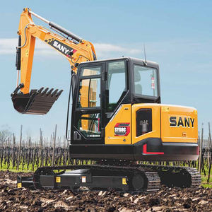 Nieuwe Voorwaarde Voor Sany Sy60c 6 Ton Hydraulische Crawler Mini <span class=keywords><strong>Backhoe</strong></span> Loader Isuzu Motor 1 Jaar Garantie Voor Graafmachine Markt China - Product Image 5