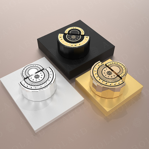 100ML New Design Luxury High End Rainbow Perfume <b>Bottle</b> Glass <b>Bottle</b> <b>Empty</b> <b>Spray</b> High-Grade Special Caps Perfume Packaging - Product Image 3