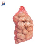Geventileerde 5kg 10kg 25kg rode groene oranje groente- en fruitverpakkingsplastic zakken