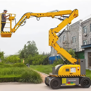 Disesuaikan 10m 12m 14m 16m 20m Cherry Picker Boom Lift listrik hidrolik diri mendorong Boom <span class=keywords><strong>Platform</strong></span> angkat - Product Image 4