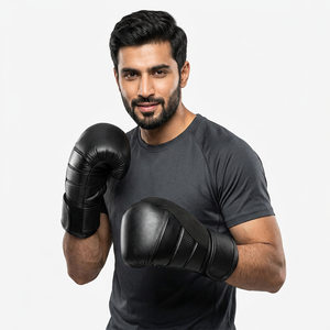 Guantes de boxeo de último diseño para gimnasio, fitness, kickboxing, MMA, Muay Thai, entrenamiento profesional. - Product Image 1