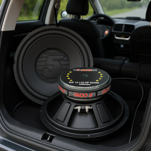ซับวูฟเฟอร์รถยนต์ 5 คอร์ ขนาด 10 นิ้ว 300 วัตต์ RMS 4 โอห์ม เสียงเบสหนักแน่น สำหรับอัพเกรดระบบเสียงในรถยนต์ - Product Image 2