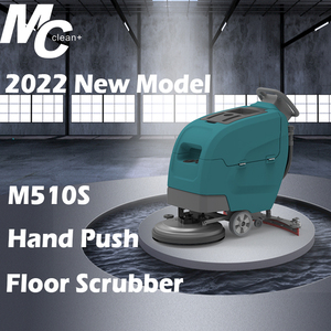 Nettoyeur de sols industriel manuel M510S avec moteur de 1100 W alimenté par batterie - Product Image 1