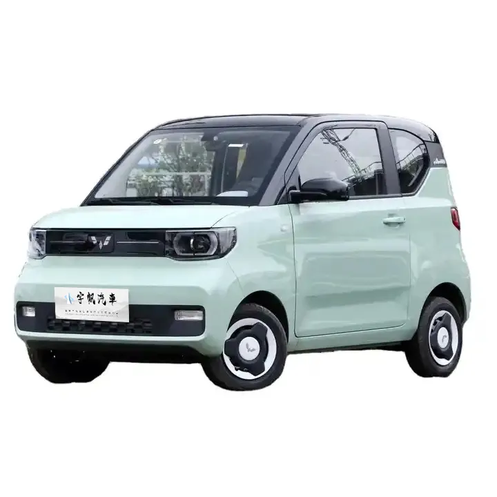 Wuling Hongguang Airbag Mini ev 100km/h Lithium Battery Smart Car Mini 2022 High Speed Electric New Vehicle