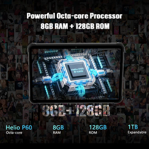 Hotwav Tab <span class=keywords><strong>R6</strong></span> PRO 10.1 Pulgadas 8GB+128GB Android 12 MT6771 Octa Core 4G Versión Global Industrial GSM MTK WiFi Nuevo Resistente - Product Image 3
