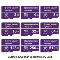 Kartu Micro SD Kecepatan Tinggi 2GB 4GB 8GB 16GB 32GB 64GB 128GB Kartu TF untuk Speaker Kartu Memori Multi Media