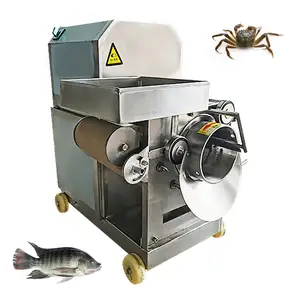 Machine de séparation de peau de crevettes, collecteur de crabe, ceinture de désossage pour séparateur d'os de viande de poisson