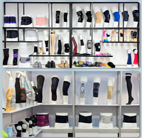 Chaussettes anti-fatigue respirantes en bambou OEM avec soutien de la cheville, manchons de pied en charbon de bambou pour le soutien de la voûte plantaire et la tendinite d'Achille