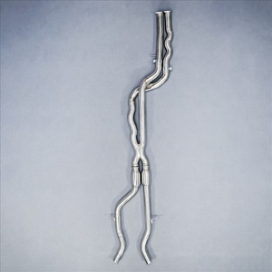 Para BMW M3/M4 F80/F82 3,0 T S55, tubo medio de acero inoxidable de alto rendimiento de igual longitud con sistema de escape de resonador (2014-2019) - Product Image 3