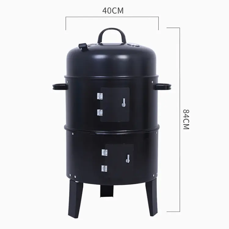 Đa Chức Năng Smoked Flame Thiết Bị An Toàn Tùy Chỉnh 3 Trong 1 Bbq Grill Lẩu Chế Tạo