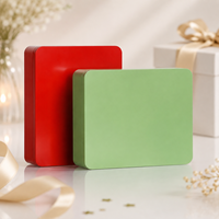 Boîte en fer blanc rectangulaire personnalisée pour emballage cadeau haut de gamme et artisanat, impression facile, logo OEM, fournisseur d'usine en gros
