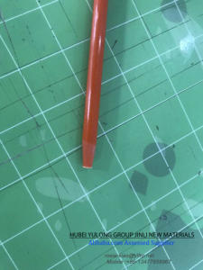 Poteau de marqueur d'allée de neige en fibre de verre conique orange super durable de 3/8 \ "de long avec service de coupe personnalisé - Product Image 2