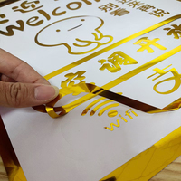 Vinilos Decorativos Brillantes e Impermeables, Impresiones Laminadas, Película Holográfica para Graffiti, Adhesivos Metálicos Estampados al por Mayor