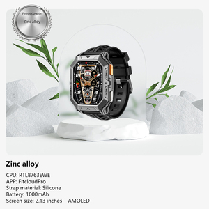 Smartwatch AMOLED con Chiamate, ECG, Frequenza Cardiaca, Pressione Sanguigna, GPS, Ricarica Magnetica, Impermeabile IP68, Batteria da 15 Giorni - Product Image 5