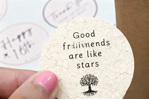 Black Texture Gold Foil 3D <strong>Embossed</strong> Logo Stickers Waterproof <strong>Paper</strong> Luxury Round Gold Labels Die Cut Sticker for Packaging - Product Image 4