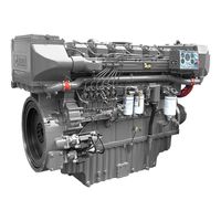 Générateur diesel de SDEC d'utilisation marine de 500kw CCS BV générateur marin de bateau de 625kva 50Hz 60Hz avec le moteur de Cummins