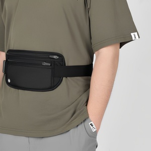 Cartera de Viaje Unisex Ligera de Nailon con Bloqueo RFID, Bolsa Delgada Antirrobo para Dinero, Porta Pasaportes y Certificados para Hombre - Product Image 6