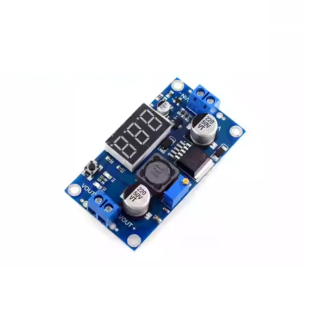 LM2596S DC-DC Buck Step Down Converter with 7 Segment Display LM2596 MODULE